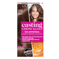 Fotoja e Ngjyrë për flokë L'Oreal Paris Casting, 618 Vanilla Mocha, 48 ml