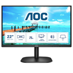 Fotoja e Monitor AOC B2 22B2H/EU, 21.5", 1920 x 1080, Full HD, 75 Hz, i zi