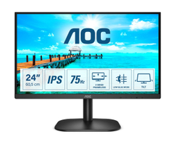 Fotoja e Monitor AOC B2 24B2XD, 23.8", 1920 x 1080, Full HD, 75 Hz, i zi