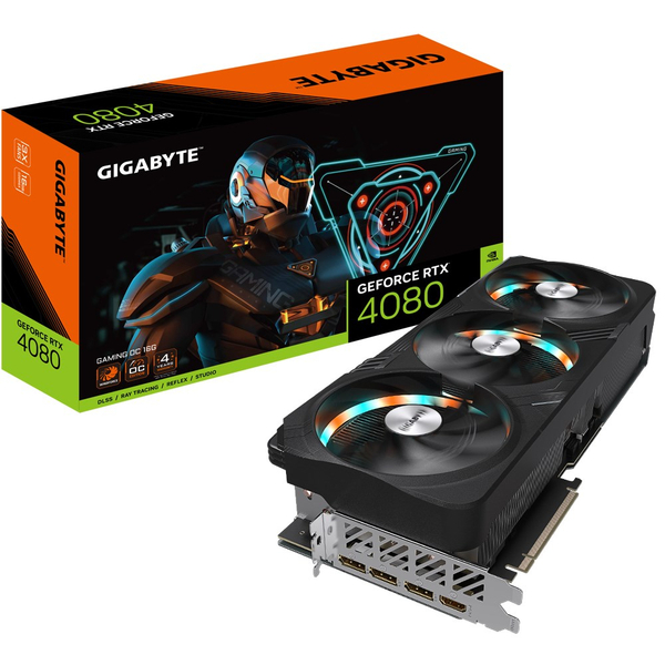 Fotoja e Kartë grafike GIGABYTE Gaming NVIDIA GeForce RTX 4080, OC, 16 GB GDDR6X