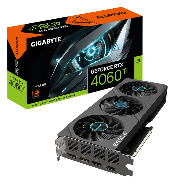 Fotoja e Kartë grafike GIGABYTE NVIDIA GeForce RTX 4060 Ti, 8 GB GDDR6