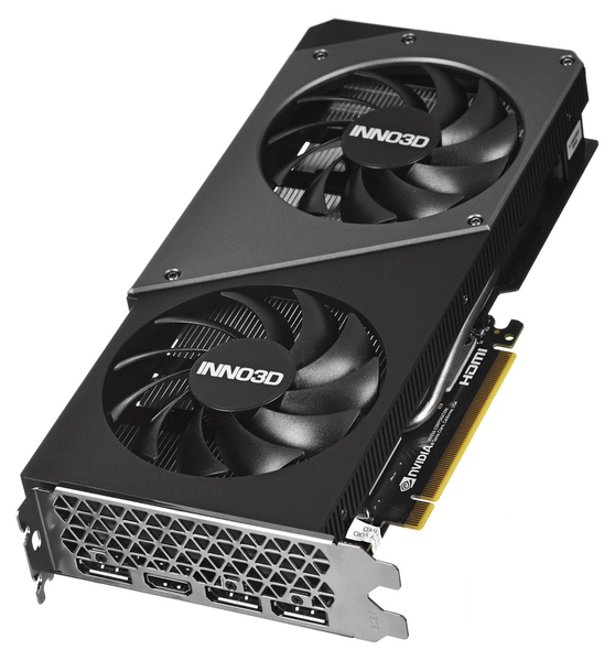 Fotoja e Kartë grafike Inno3D NVIDIA GeForce RTX 4060, 8 GB GDDR6, N40602-08D6X-173051N