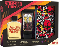 Fotoja e Set EP Line Stranger Things - EDT 100 ml + Xhel dushi 150 ml + Çantë