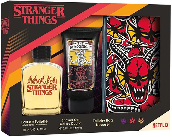 Fotoja e Set EP Line Stranger Things - EDT 100 ml + Xhel dushi 150 ml + Çantë