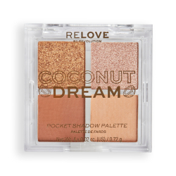 Fotoja e Paletë për sy Revolution Relove Coconut Dream, 0.72 g