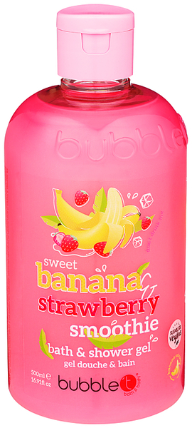 Fotoja e Xhel për dush Bubble T, Strawberry & Banana, 500 ml