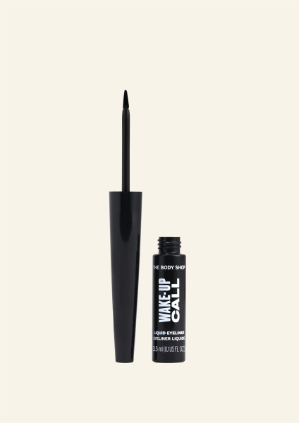 Fotoja e Eyeliner i lëngshëm The Body Shop, wake-up call, black, 10 ml