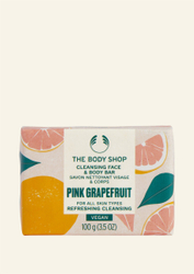 Fotoja e Sapun pastrues për fytyrë dhe trup The Body Shop, me pink grapefruit, 100 g