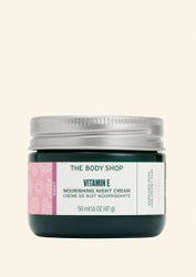 Fotoja e Krem nate ushqyes për fytyrë The Body Shop, vitamin e, 50 ml