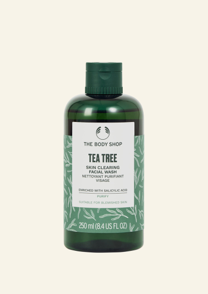 Fotoja e Pastrues për fytyrë The Body Shop, tea tree, 250 ml