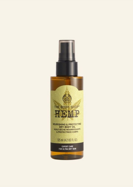 Fotoja e Vaj ushqyes dhe mbrojtës për trup The Body Shop, hemp, 125 ml