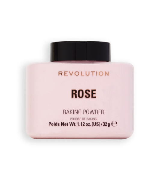 Fotoja e Pudër pluhur për fytyrë Revolution, Rose, 32 g