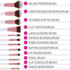 Fotoja e Set brusha për fytyrë BH Cosmetics Crystal Quartz, 12 copë, Picture 2