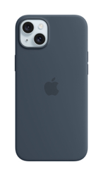 Fotoja e Apple iPhone 15 Plus Silicone Case me MagSafe, Storm Blue