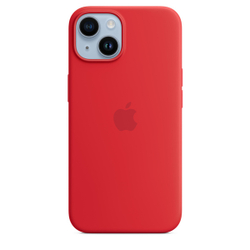 Fotoja e Apple iPhone 14 Silicone Case me MagSafe, (PRODUCT)RED