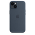 Fotoja e Apple iPhone 14 Silicone Case me MagSafe, Storm Blue, Picture 3