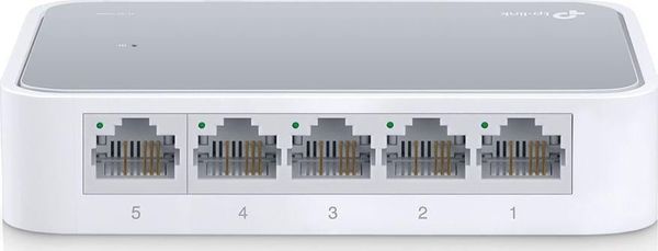Fotoja e Switch TP-Link TL-SF1005D, 5x porte, 1Gb/s, i bardhë / hirtë