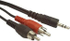 Fotoja e Kabllo Gembird Jack 3.5mm - RCA x2, 1.5m (CCA458), e zezë, Picture 1