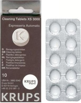 Fotoja e Tableta pastruese Krups XS 3000, 15g, 10 copë