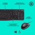 Fotoja e Tastierë + Maus Logitech MK120 (920-002563), EN, Picture 6