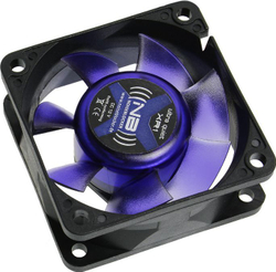 Fotoja e Ventilator Noiseblocker BlackSilent Fan XR1 (ITR-XR-1), 60mm, i zi / kaltër