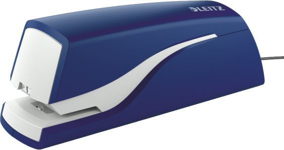 Fotoja e Kapëse fletash Stapler Leitz 5532 Series Next Electric, 10 fletë (10K064C), e kaltër