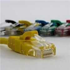 Fotoja e Kabllo NetRack Patchcord, RJ45, Cat. 6 UTP, 0.5m, e verdhë