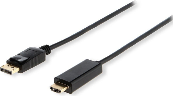 Fotoja e Kabllo Elmak DisplayPort - HDMI 1.5m e zezë (SAVIO CL-56)