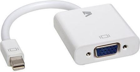 Fotoja e Përshtatës V7 (CBL-MV1WHT-5E), Mini DisplayPort AV në D-Sub (VGA), i bardhë