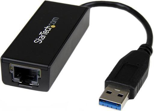 Fotoja e Përshtatës rrjeti StarTech USB31000S, USB - RJ45, i zi