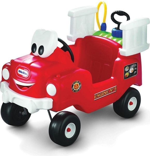 Fotoja e Makinë për fëmijë Little Tikes Cozy Coupe Fire Department (616129E13)