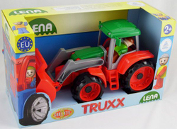 Fotoja e Lodër traktor Lena Truxx 04417, 2+, e kuqe