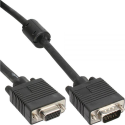 Fotoja e Kabllo InLine, D-Sub (VGA) - D-Sub (VGA), 1m, e zezë