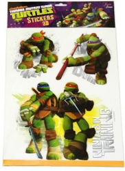 Fotoja e Dekorim për muri Euro Trade: 3D Teenage Mutant Ninja Turtles