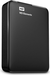 Fotoja e Hard disku i jashtëm Western Digital HDD Elements Portable, 2 TB, i zi