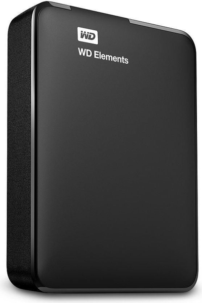 Fotoja e Hard disku i jashtëm Western Digital HDD Elements Portable, 2 TB, i zi