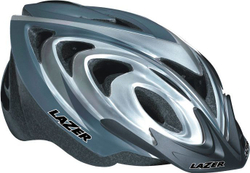 Fotoja e Helmetë për biçikletë LAZER Mtb X3M (LZR-X3M-L-GRSIL), L, e argjendtë / e hirtë