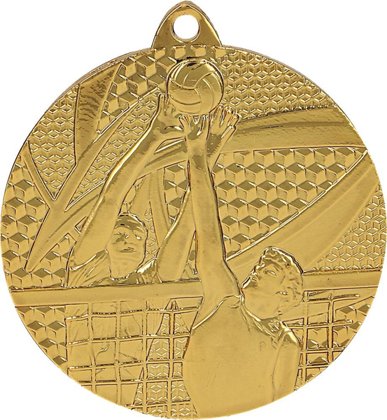 Fotoja e Medalje metali Tryumf për volejboll (MMC7650 / G), e artë