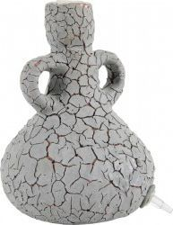 Fotoja e Dekorim për akuarium Zolux Bottle ETNA, 6.7x6.7x9.7cm, e hirtë