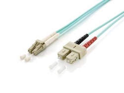 Fotoja e Korodon me Fiber Optike Patchcord LC - SC Multimode Duplex OM3, (255319), 0,5 m