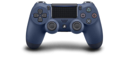 Fotoja e Kontroller Sony Dualshock 4 v2, i kaltër