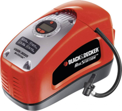 Fotoja e Kompresor Black & Decker ASI300, 12 / 230V,  i zi/kuq