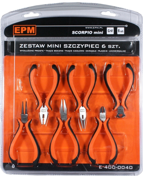 Fotoja e Set pincash EPM (E-400-0040), 6 copë