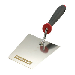Fotoja e Mistri trapezoide Proline 61575, 140mm, çelik inox/e zezë