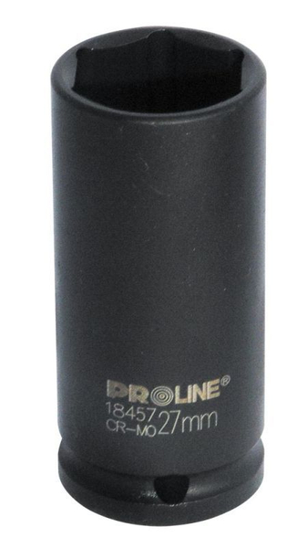 Fotoja e Kapak me vrimë 6-këndore Proline, 3/4", 35mm, i zi (18935)