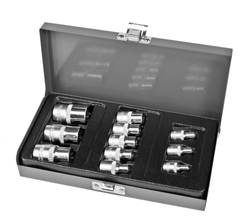 Fotoja e Set çelësa Proline Torx, 1/2", E4-E20, 11 copë