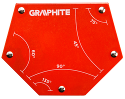 Fotoja e Shpatul magnetike e saldimit Graphite, 111x136x24mm, 34.0 kg