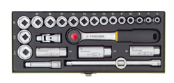 Fotoja e Set çelësash PROXXON 3/8" (PR23110), 23 copë