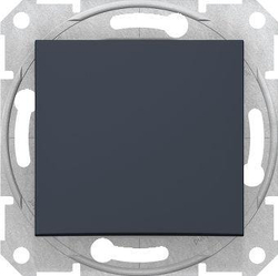 Fotoja e Ndërprerës Schneider Electric Sedna (SDN0100170), i hirtë