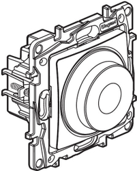 Fotoja e Ndërprerës rrotullues Legrand, NILOE Dimmer, 22 mm, bezhë